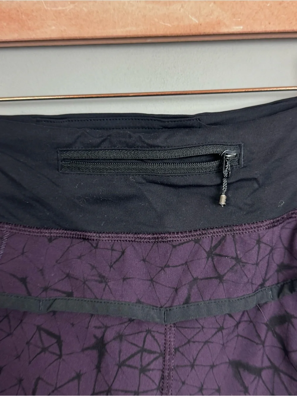 LULULEMON | Vintage Purple Athletic Shorts Black Liner Women’s Size 6